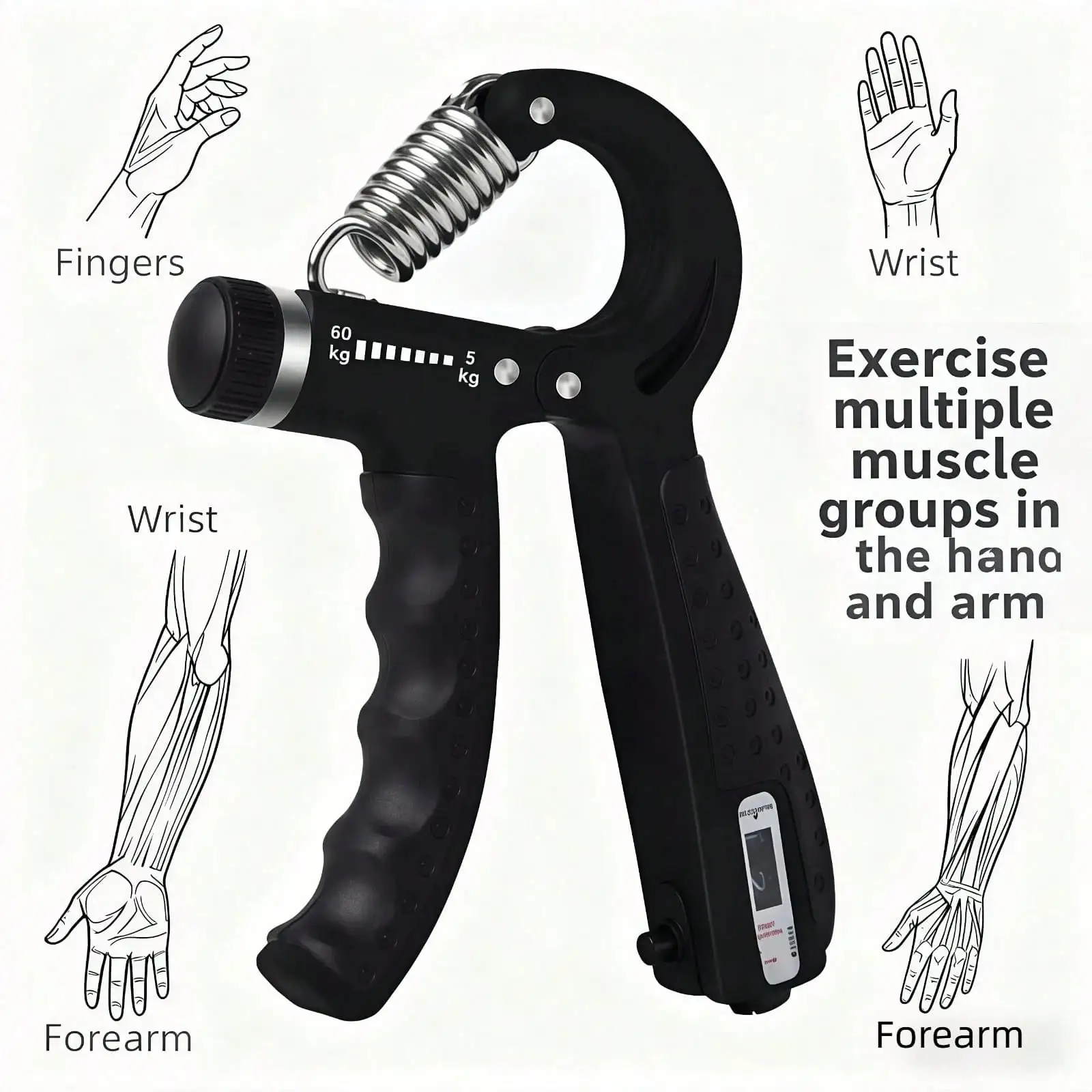 Adjustable Grip Strengthener W - Home Gym Pro avaliação e preço