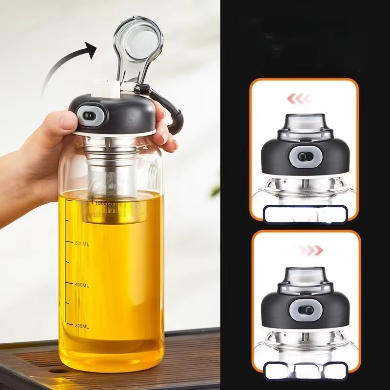 800/2500ml Large Glass Water B - Home Gym Kettler avaliação e preço
