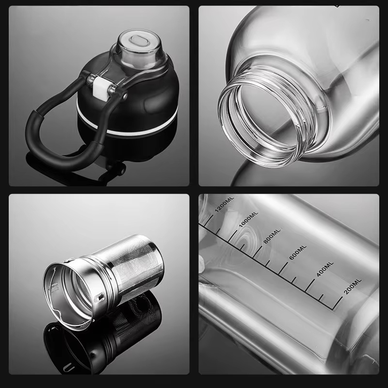 800/2500ml Large Glass Water B - Home Gym Kettler avaliação e preço