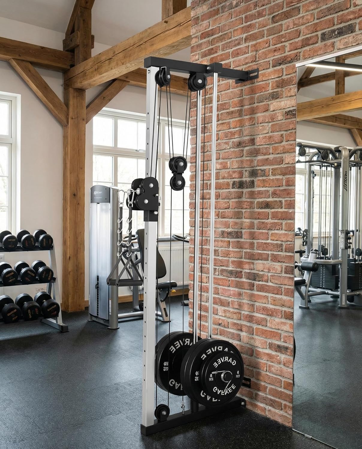 Wall Mount Cable Station Dual  - Home Gym Organization avaliação e preço