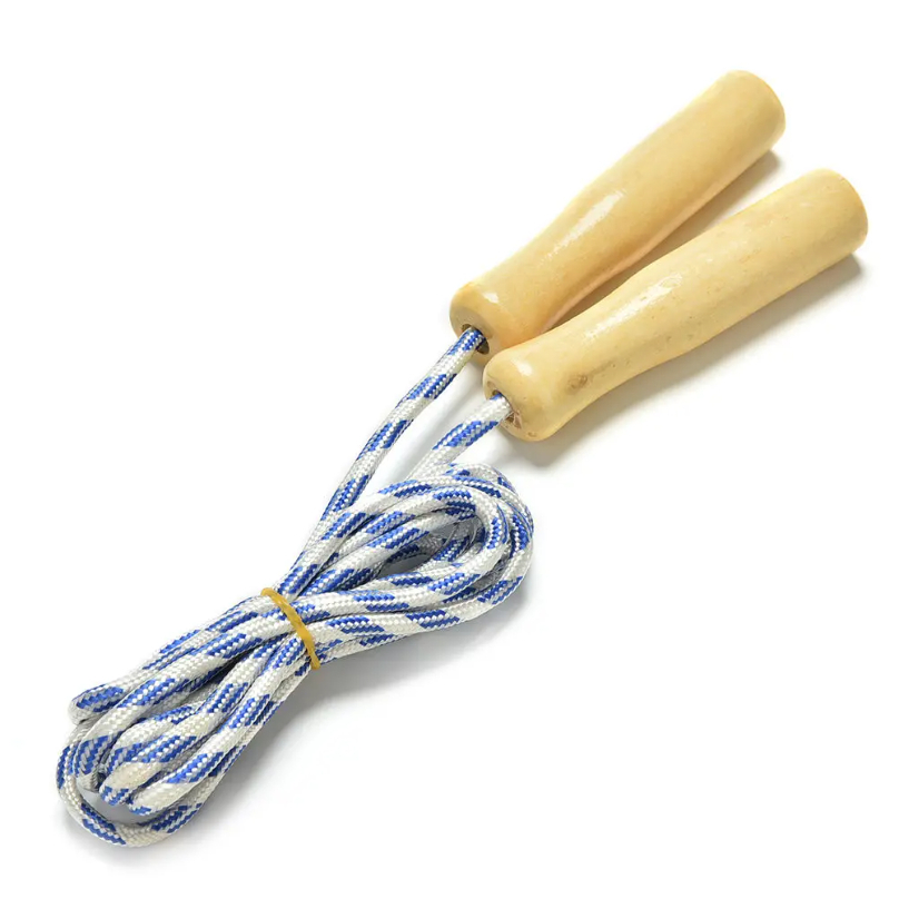 Sports Skipping Rope Wood Grip - Speed Parachute Sprint avaliação e preço