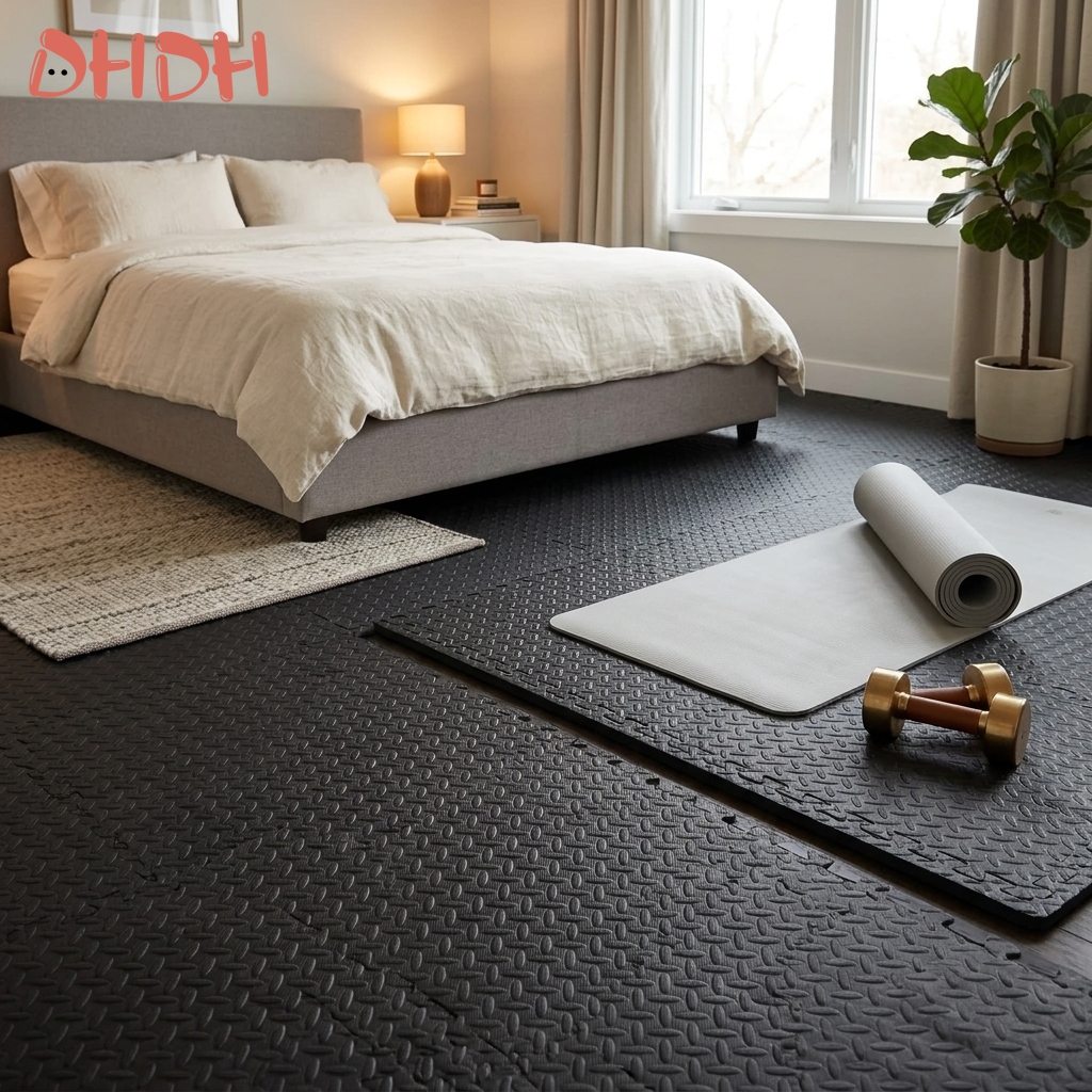 Premium 60x60CM EVA Leaf Grain - Home Gym Rental avaliação e preço