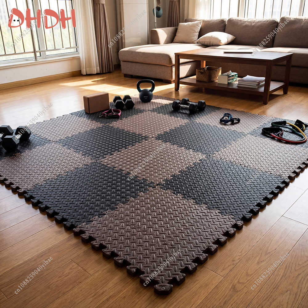 Premium 60x60CM EVA Leaf Grain - Home Gym Rental avaliação e preço