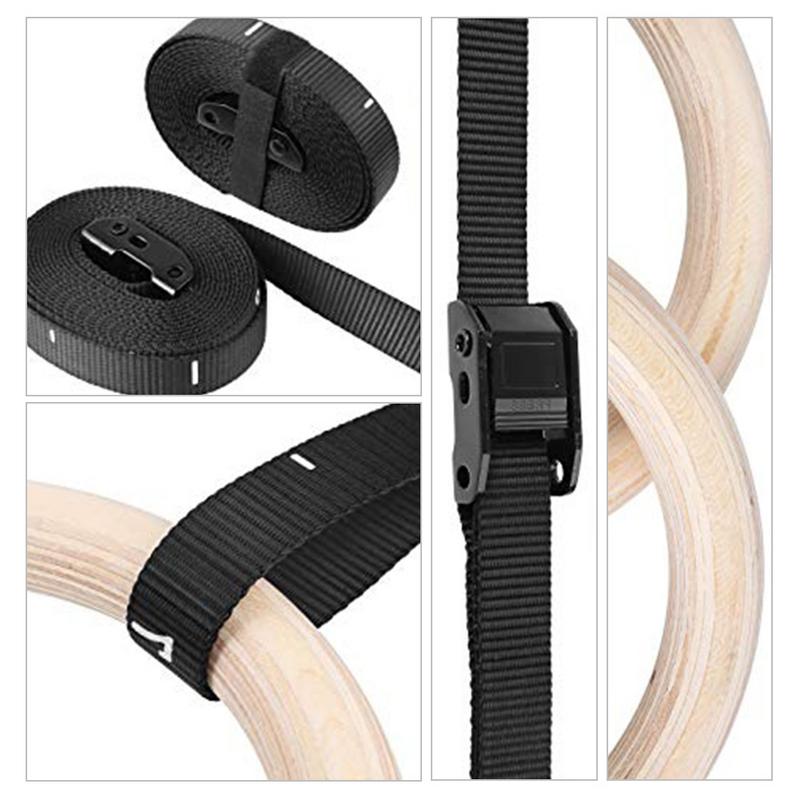 1 Piece Birch Wood Gymnastic R - Gymnastic Rings Wooden avaliação e preço