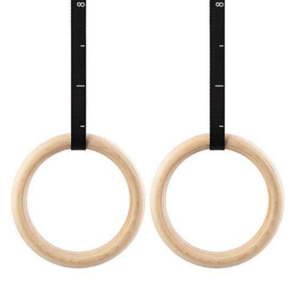 Wooden Gymnastic Rings 28/32mm - Gymnastic Rings Wooden avaliação e preço