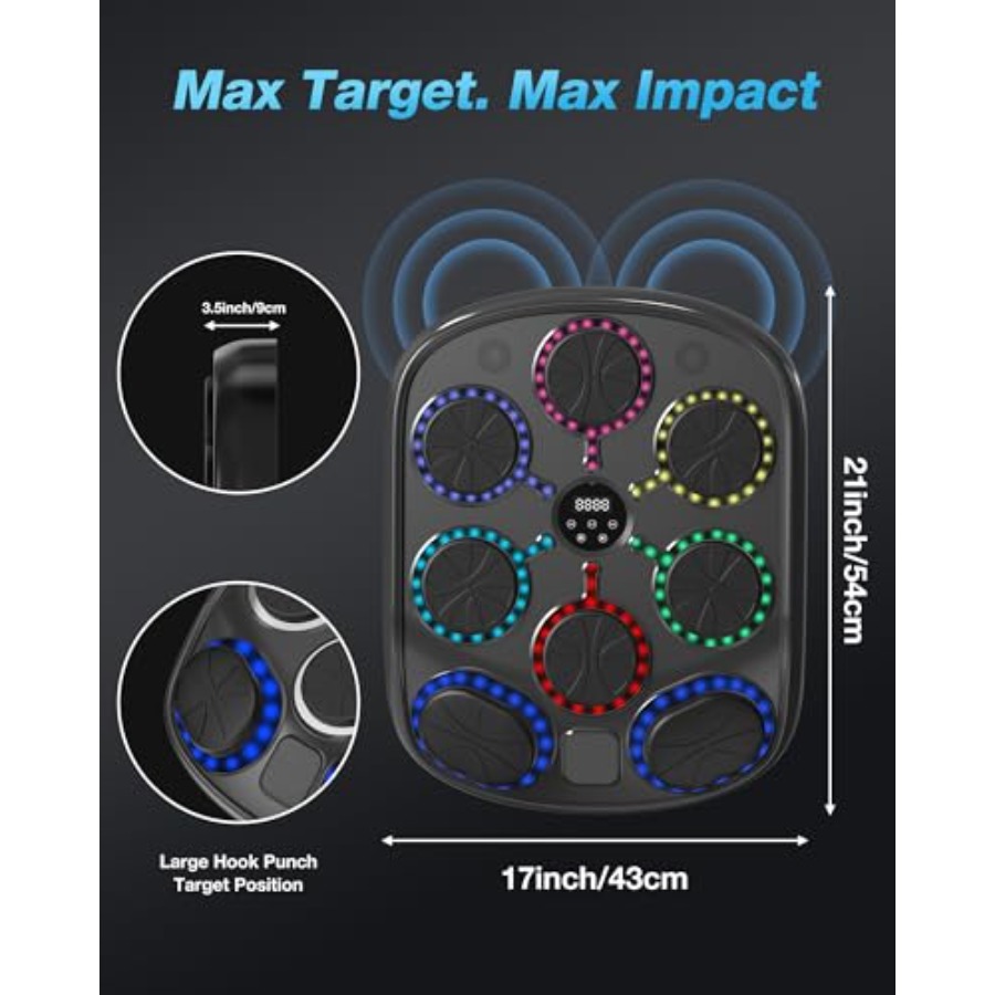 Music Boxing Machine for Adult - Home Gym Wall Mounted avaliação e preço