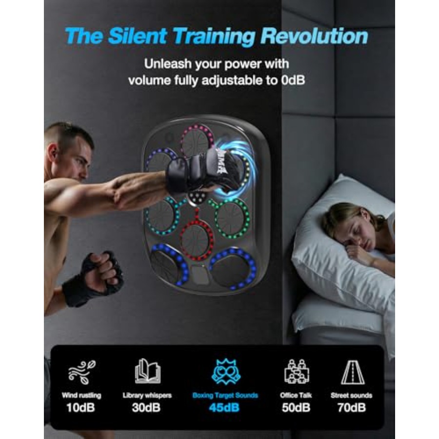 Music Boxing Machine for Adult - Home Gym Wall Mounted avaliação e preço