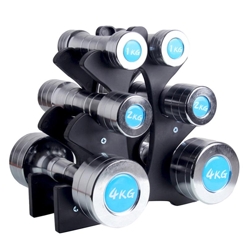 Gym Dumbbells Stand Multilevel - Home Gym Organization avaliação e preço