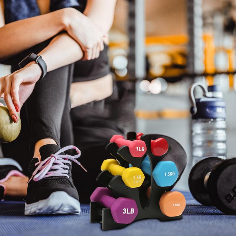 Gym Dumbbells Stand Multilevel - Home Gym Organization avaliação e preço