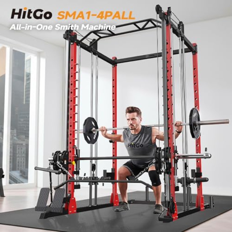 All-in-One Power Rack with Smi - Home Gym One Machine avaliação e preço