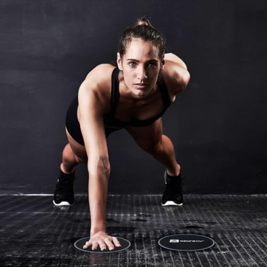 Exercise Core Sliders, Dual Si - Gliding Disc Slider avaliação e preço
