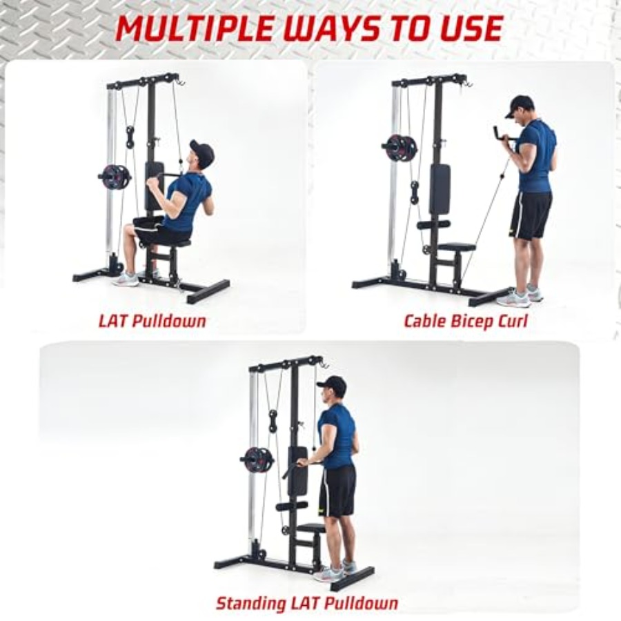 Multi-Functional LAT Pulldown  - Home Gym Rowing Machine avaliação e preço