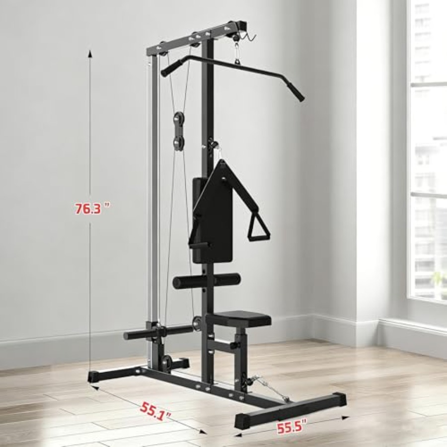 Multi-Functional LAT Pulldown  - Home Gym Rowing Machine avaliação e preço