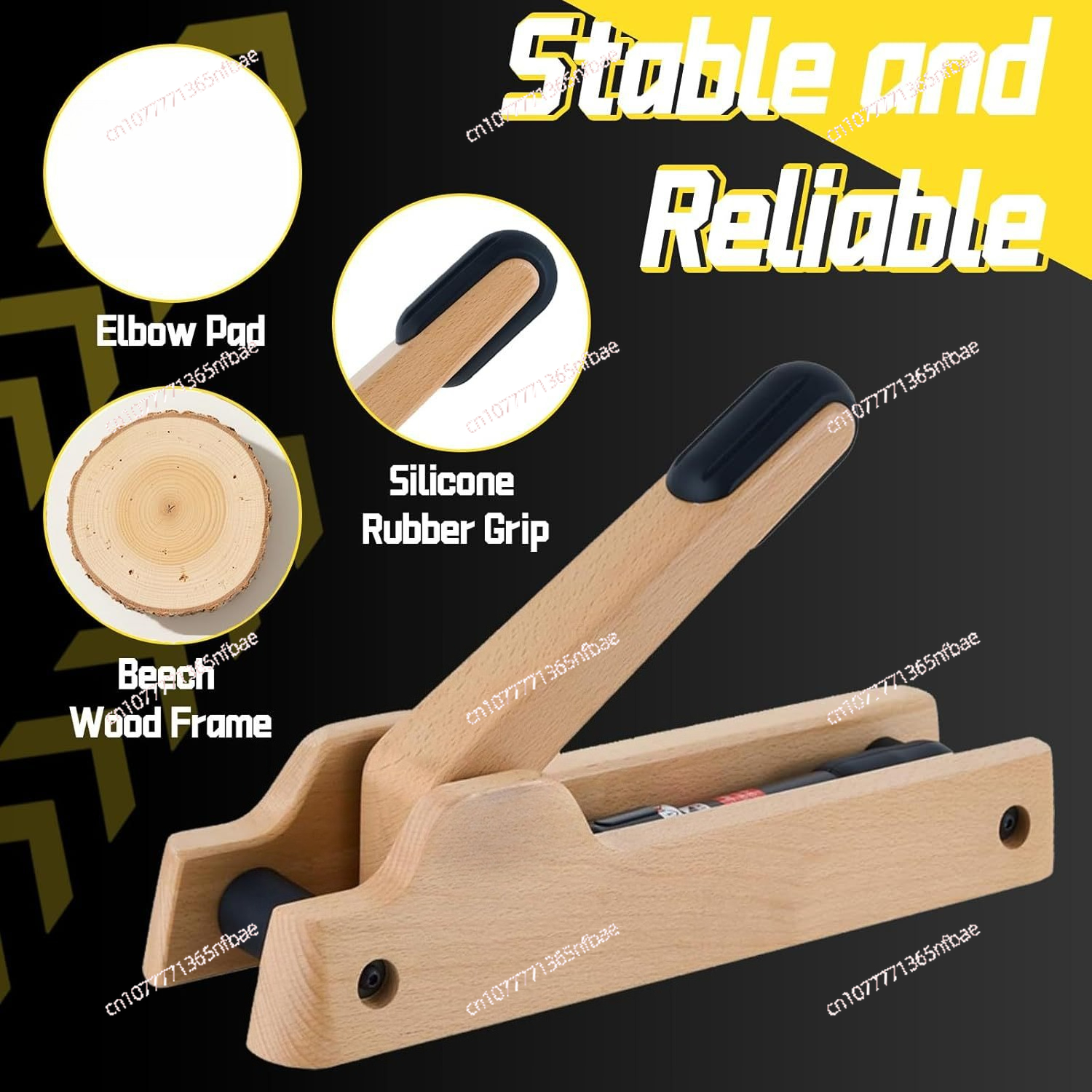 Wooden Arm Wrestling Training  - Home Gym Equipment Diy avaliação e preço