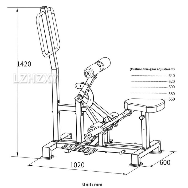 Hip trainer Squatting apparatu - Home Gym Essentials avaliação e preço
