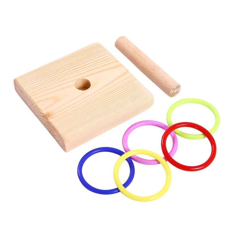 Bird Training Ring Toy Parrot  - Gymnastic Rings Wooden avaliação e preço
