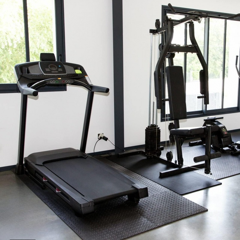 60cm EVA Foam Gym Floor Mats 8 - Home Gym Technogym avaliação e preço