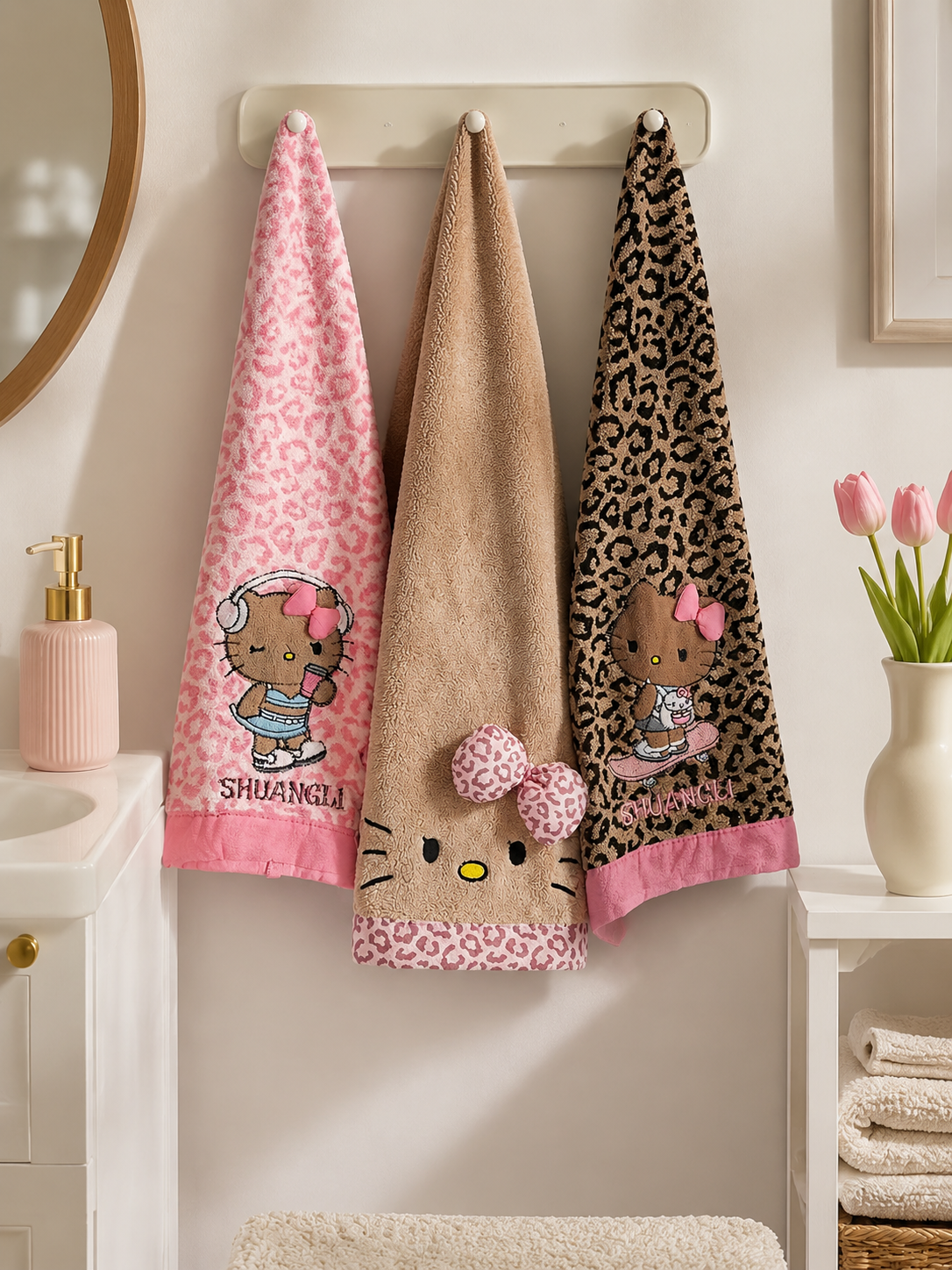 Sanrio Hello Kitty Towel Coral - Home Gym Japan avaliação e preço