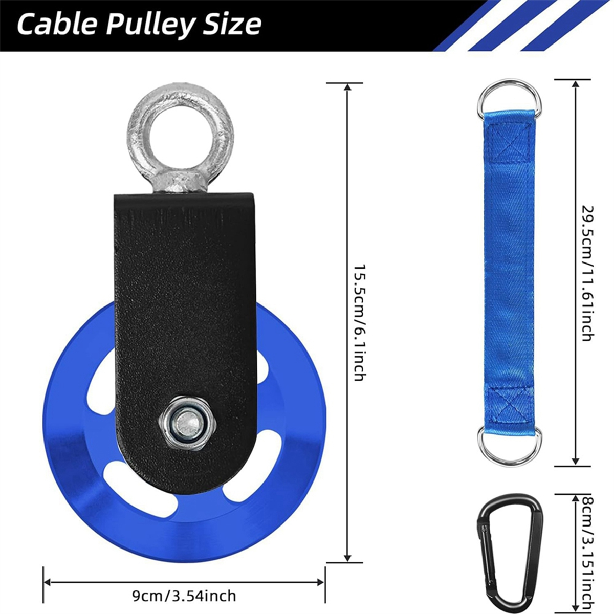 AT59 Cable Pulley with Swing S - Home Gym Equipment Diy avaliação e preço
