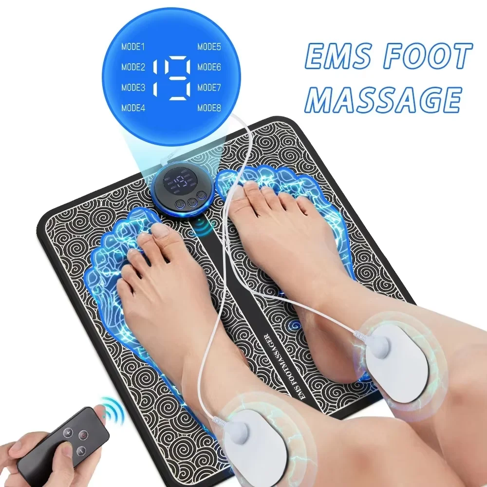 Electric Foot Massager Pad Mus - Home Gym Essentials avaliação e preço