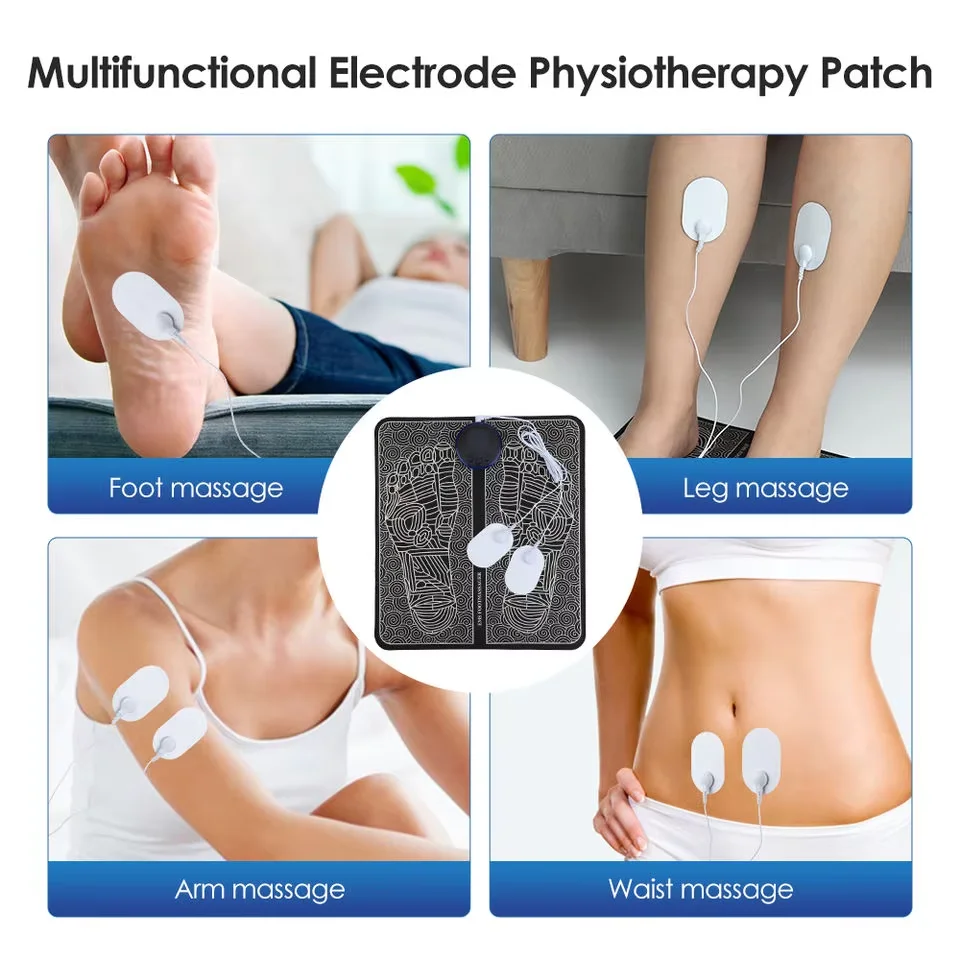 Electric Foot Massager Pad Mus - Home Gym Essentials avaliação e preço