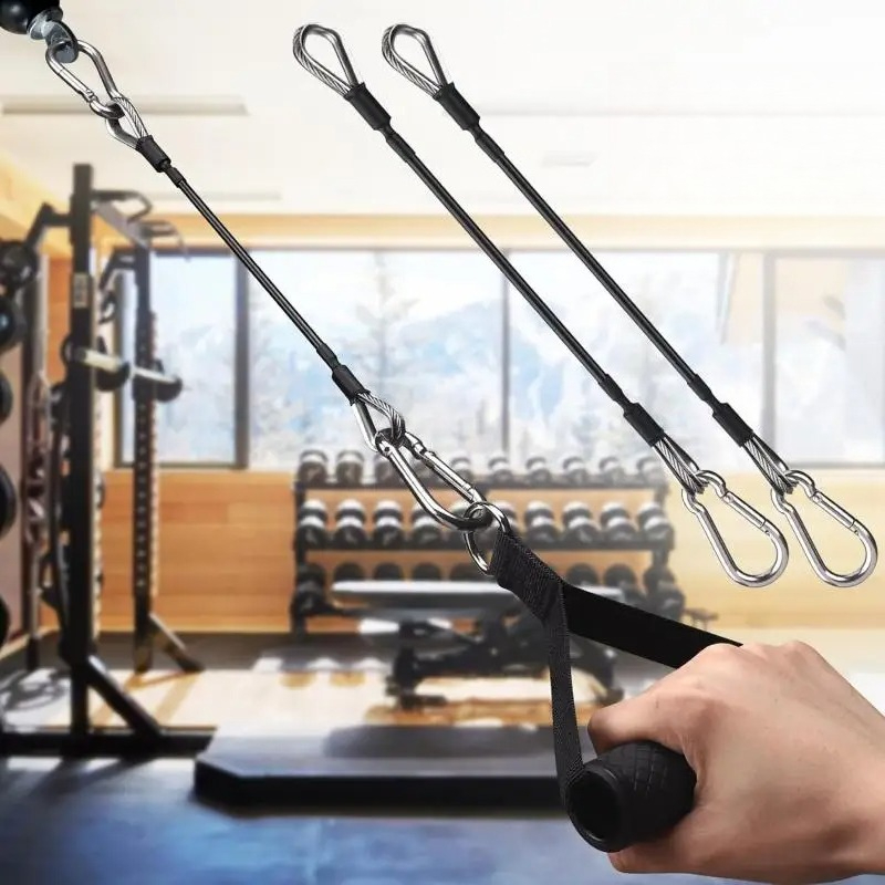 1Pc 25cm Gym Cable Extension C - Home Gym Bowflex Machine avaliação e preço
