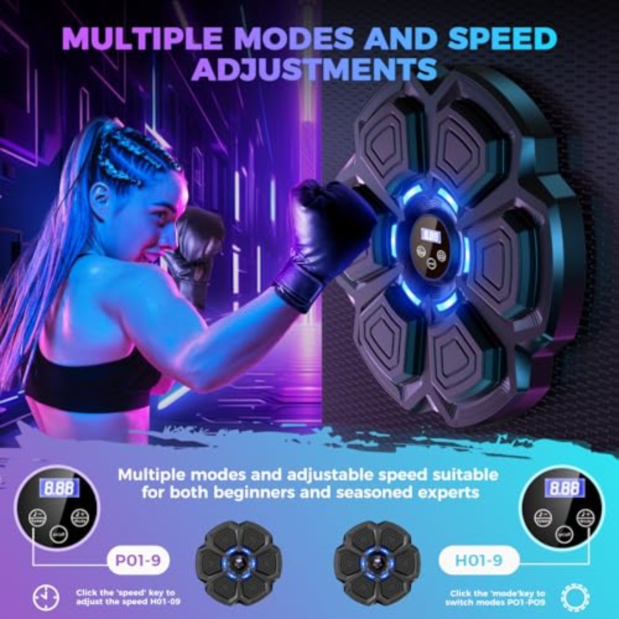 2026 Music Boxing Machine Upgr - Home Gym Wall Mounted avaliação e preço