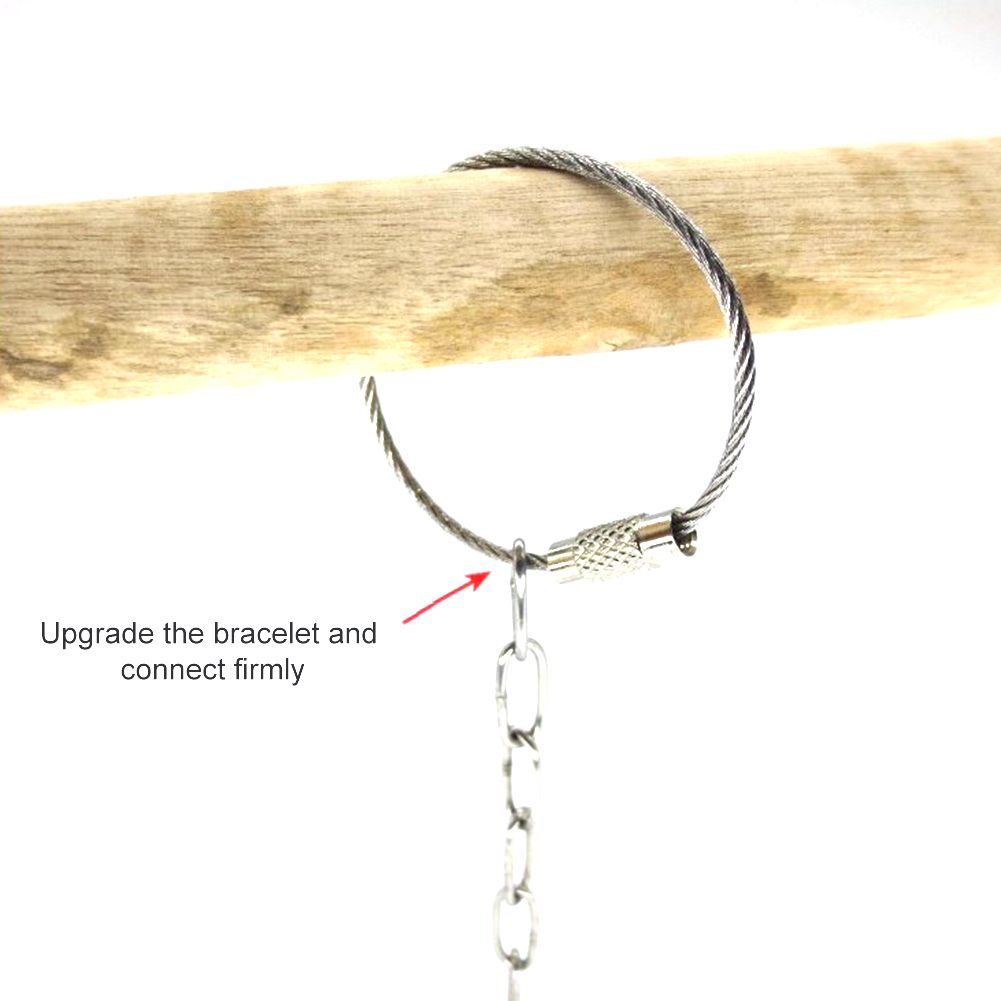 1Pcs Pet Parrot Leg Ring Ankle - Gymnastic Rings Wooden avaliação e preço