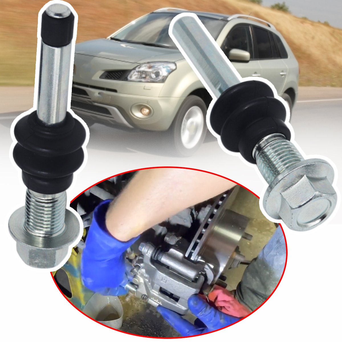 Rear Brake Caliper Cylinder Sl - Gliding Disc Slider avaliação e preço