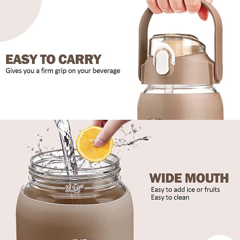 1000ML Glass Water Bottles Wit - Home Gym Kettler avaliação e preço