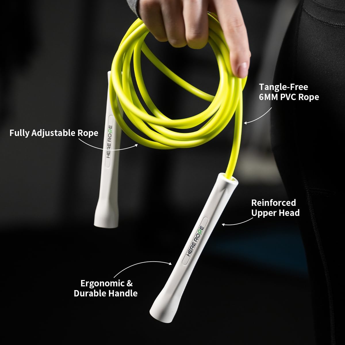 6MM PVC Jump Rope for Men & Wo - Speed Parachute Sprint avaliação e preço